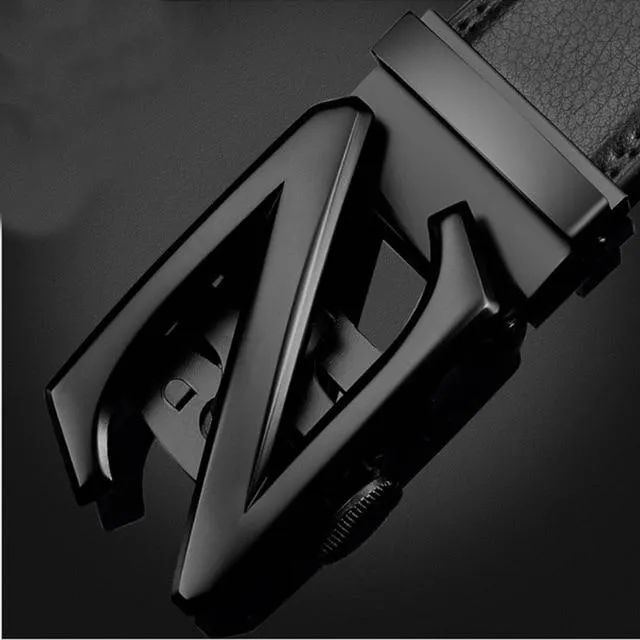 Heroic™ Automatic Buckle Leather Designer Belt For Men