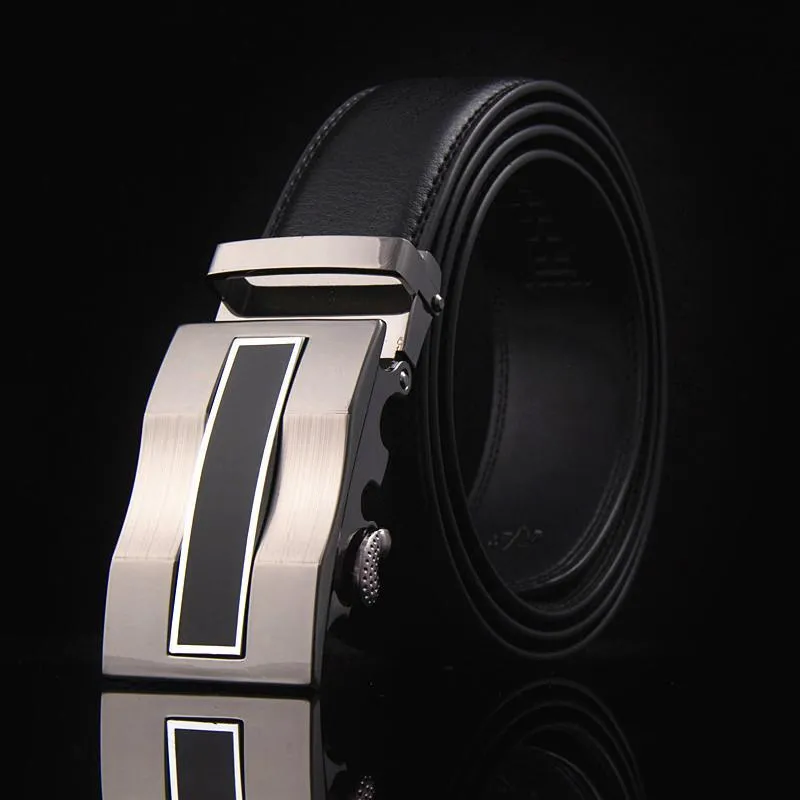 Heroic™ Automatic Buckle Leather Designer Belt For Men