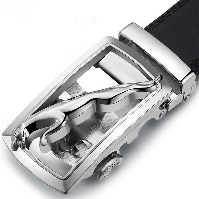 Heroic™ Automatic Buckle Leather Designer Belt For Men