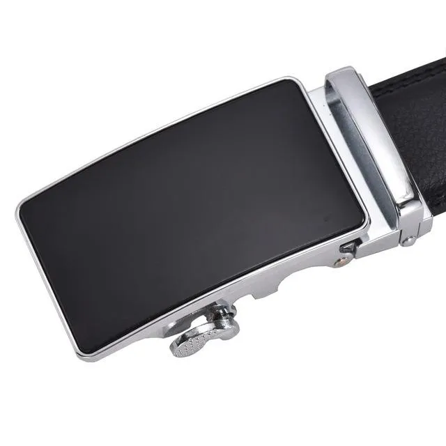Heroic™ Automatic Buckle Leather Designer Belt For Men