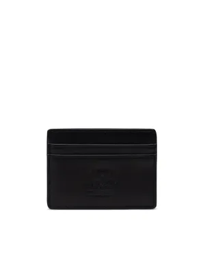 Herschel Charlie Cardholder Wallet | Leather - Black
