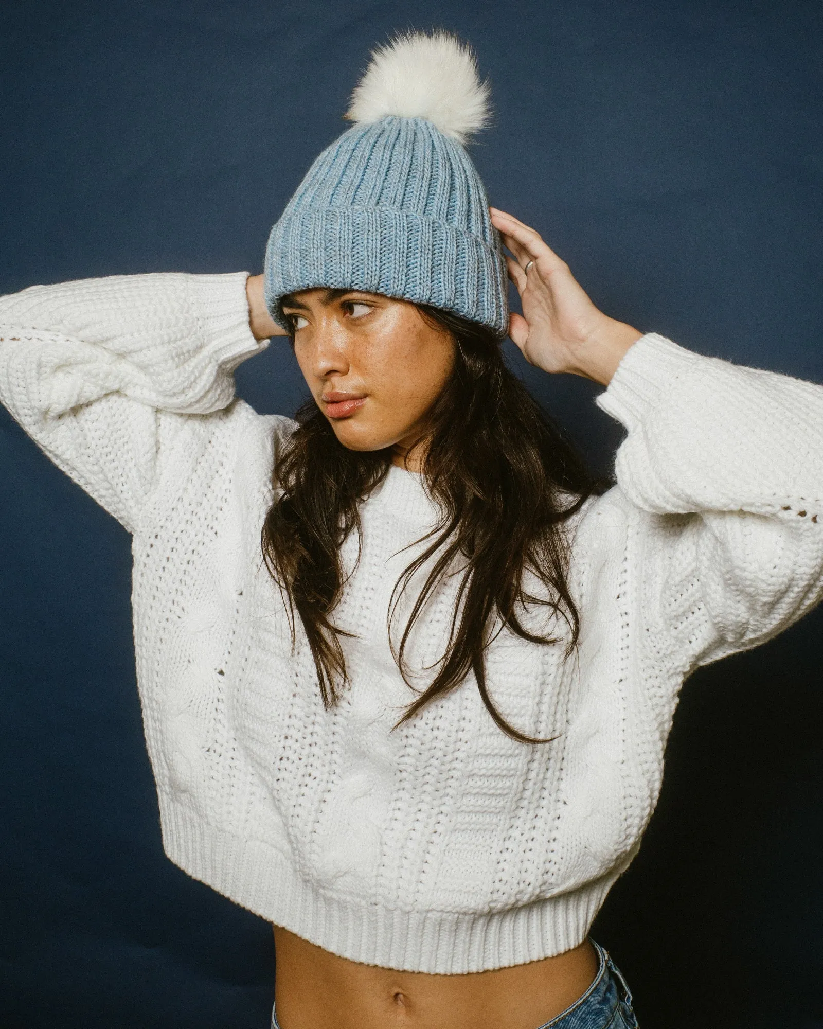 Homeslice Pom Pom Beanie