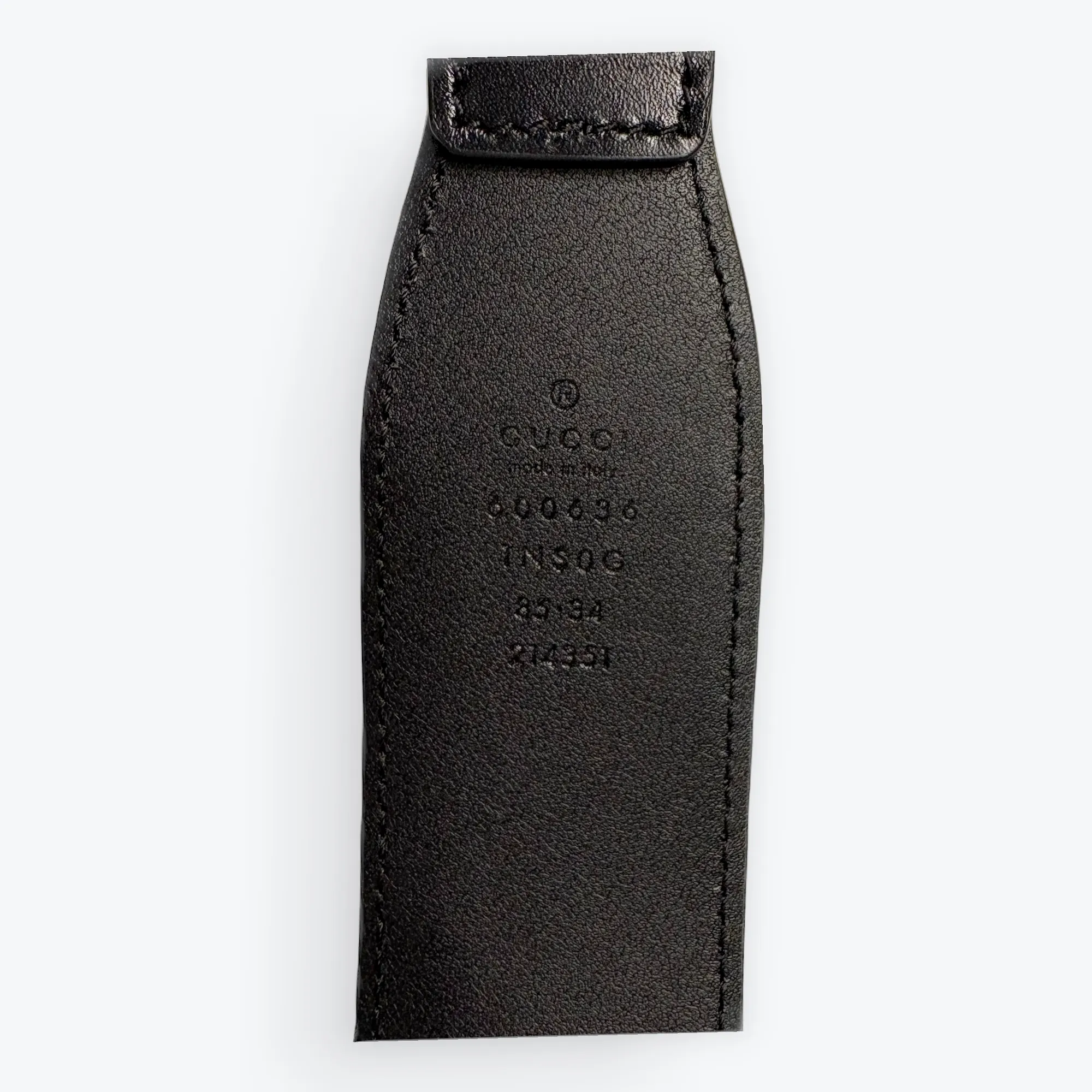 Horsebit Accent Skinny Belt