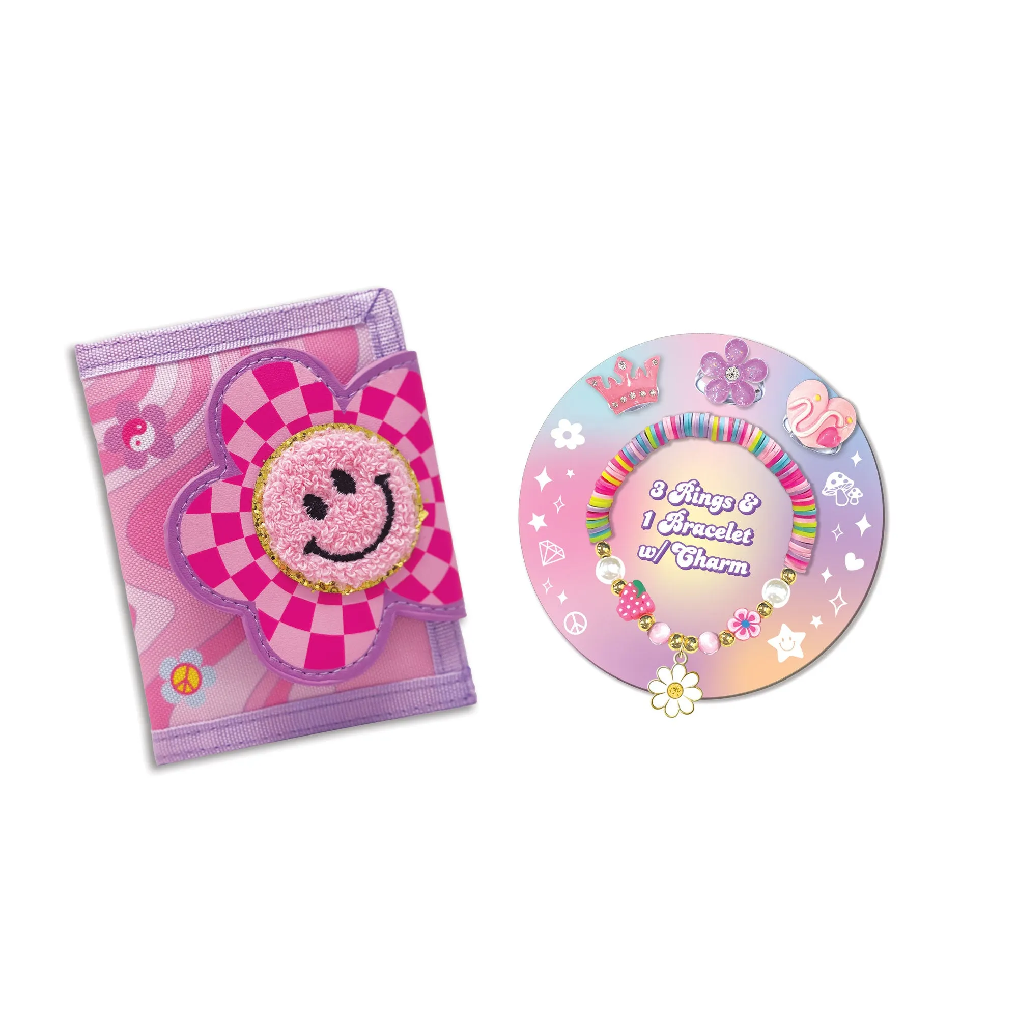 Hot Focus Funtastic Wallet & Accessories - Groovy Flower
