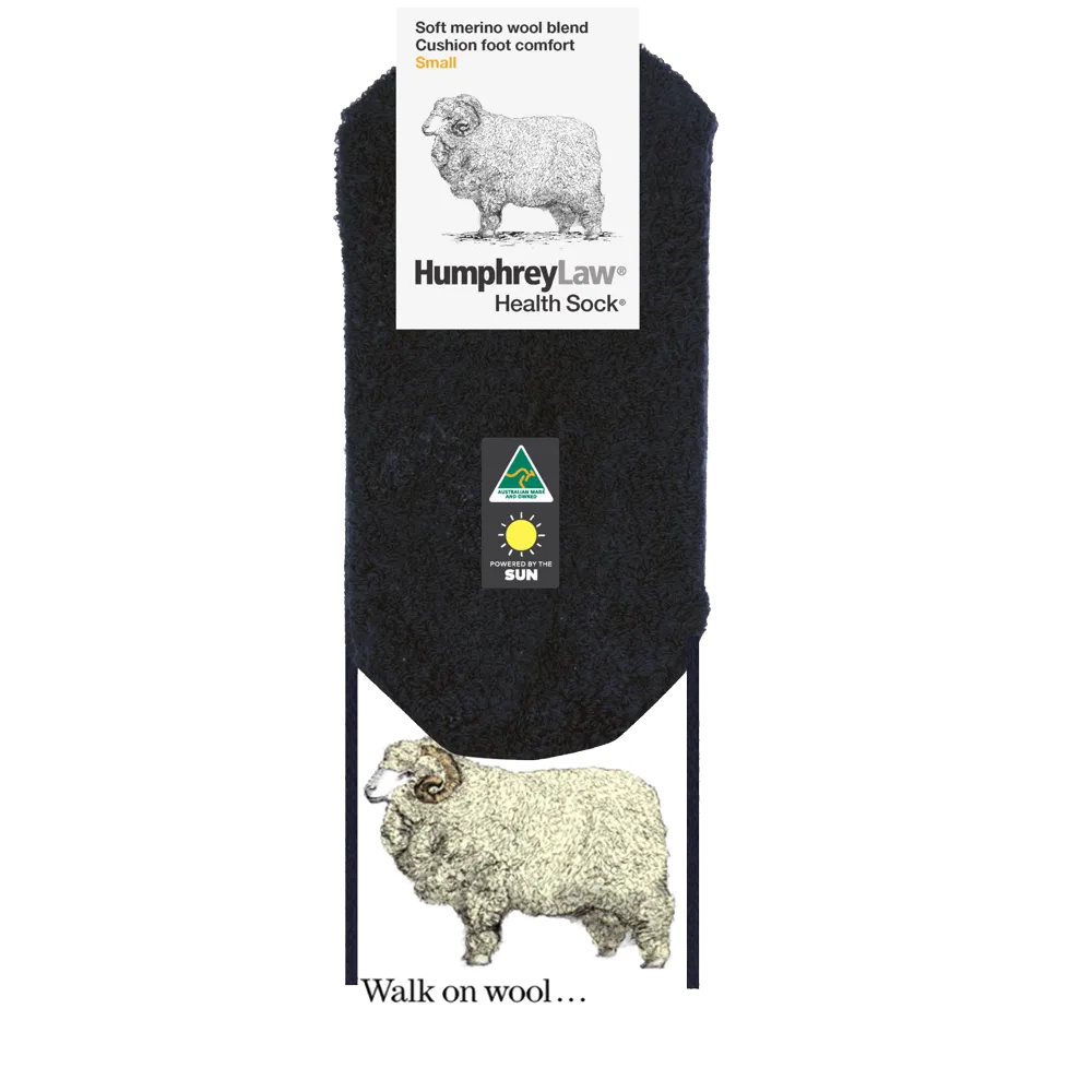 Humphrey Law Fine Wool Blend Cushion Sole