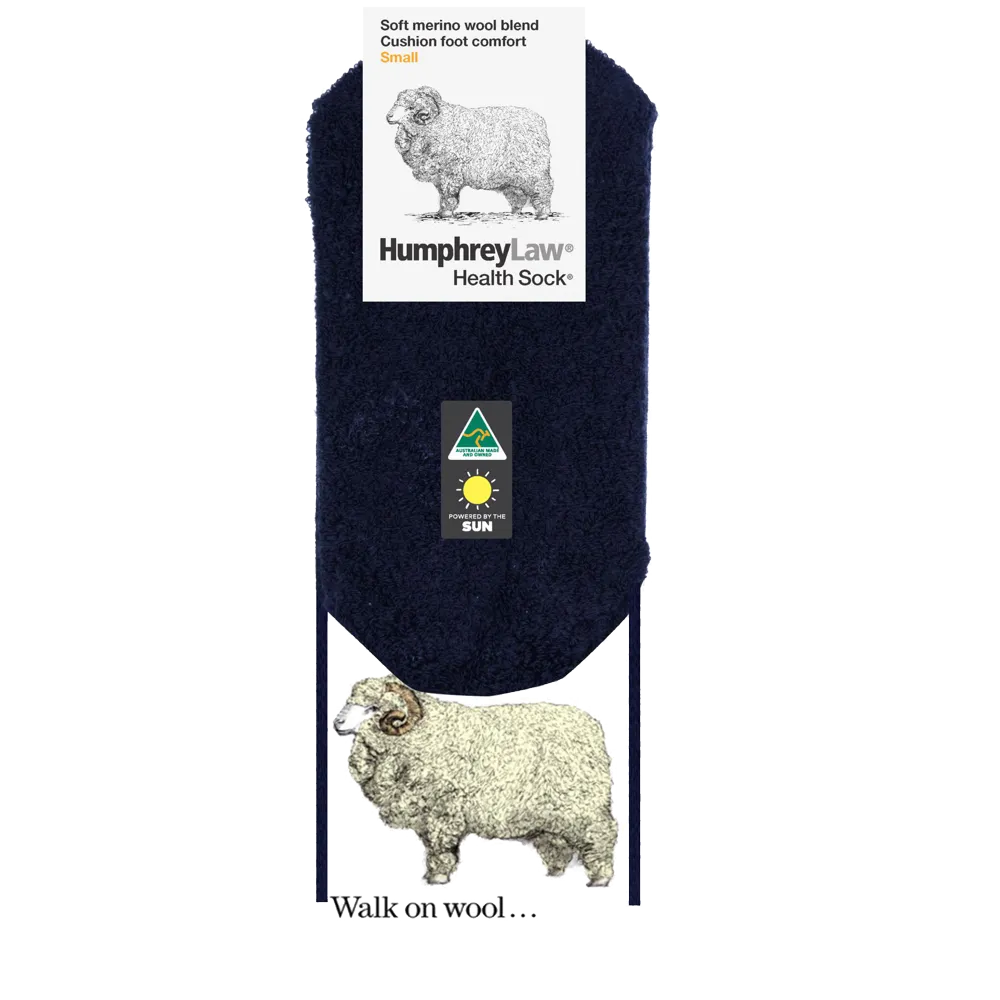 Humphrey Law Fine Wool Blend Cushion Sole