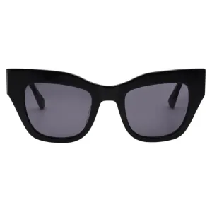 I-Sea Decker Cat Eye Polarised Sunglasses - Black/Smoke Polarized Lens