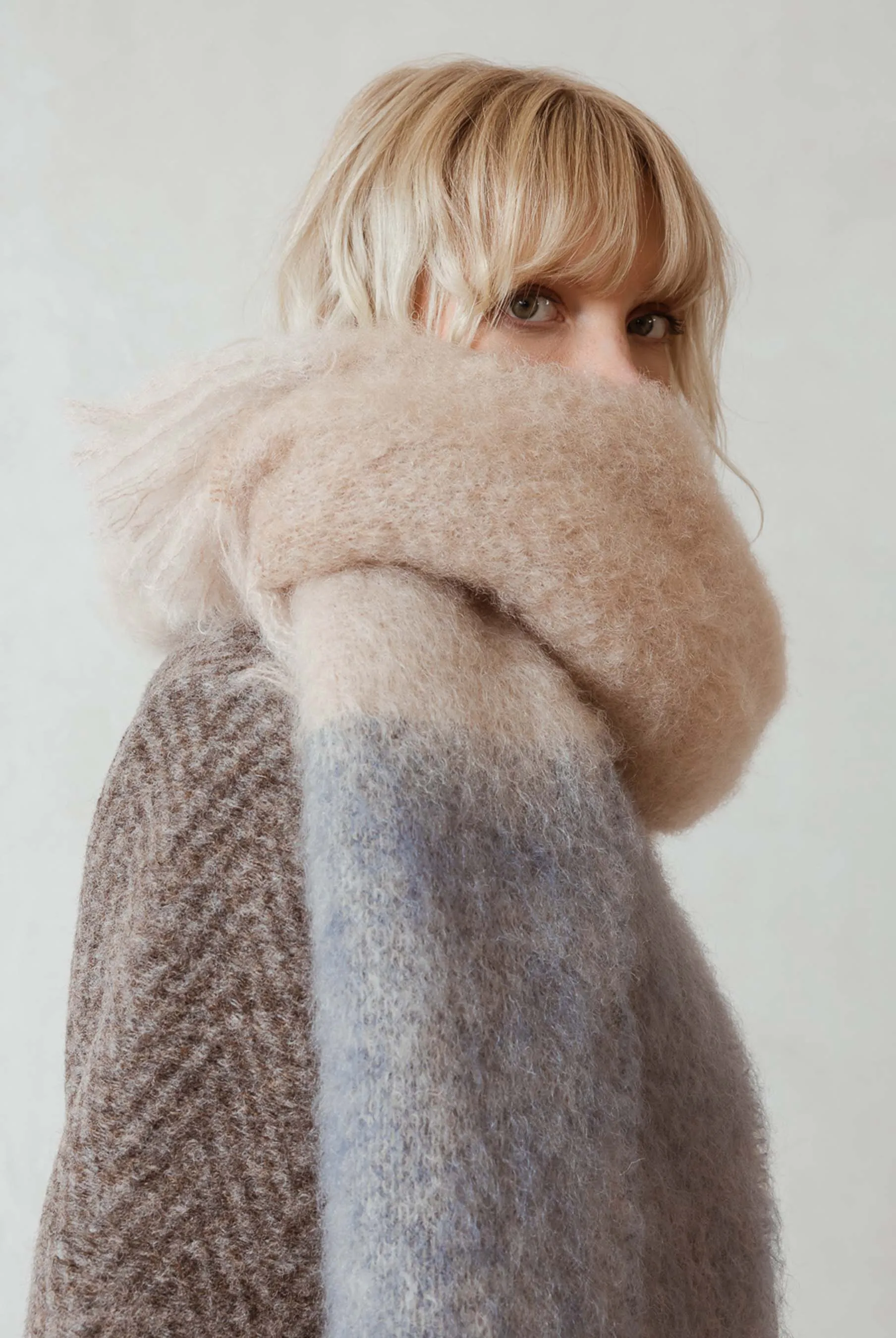 Indi & Cold Anya Scarf (Blue)