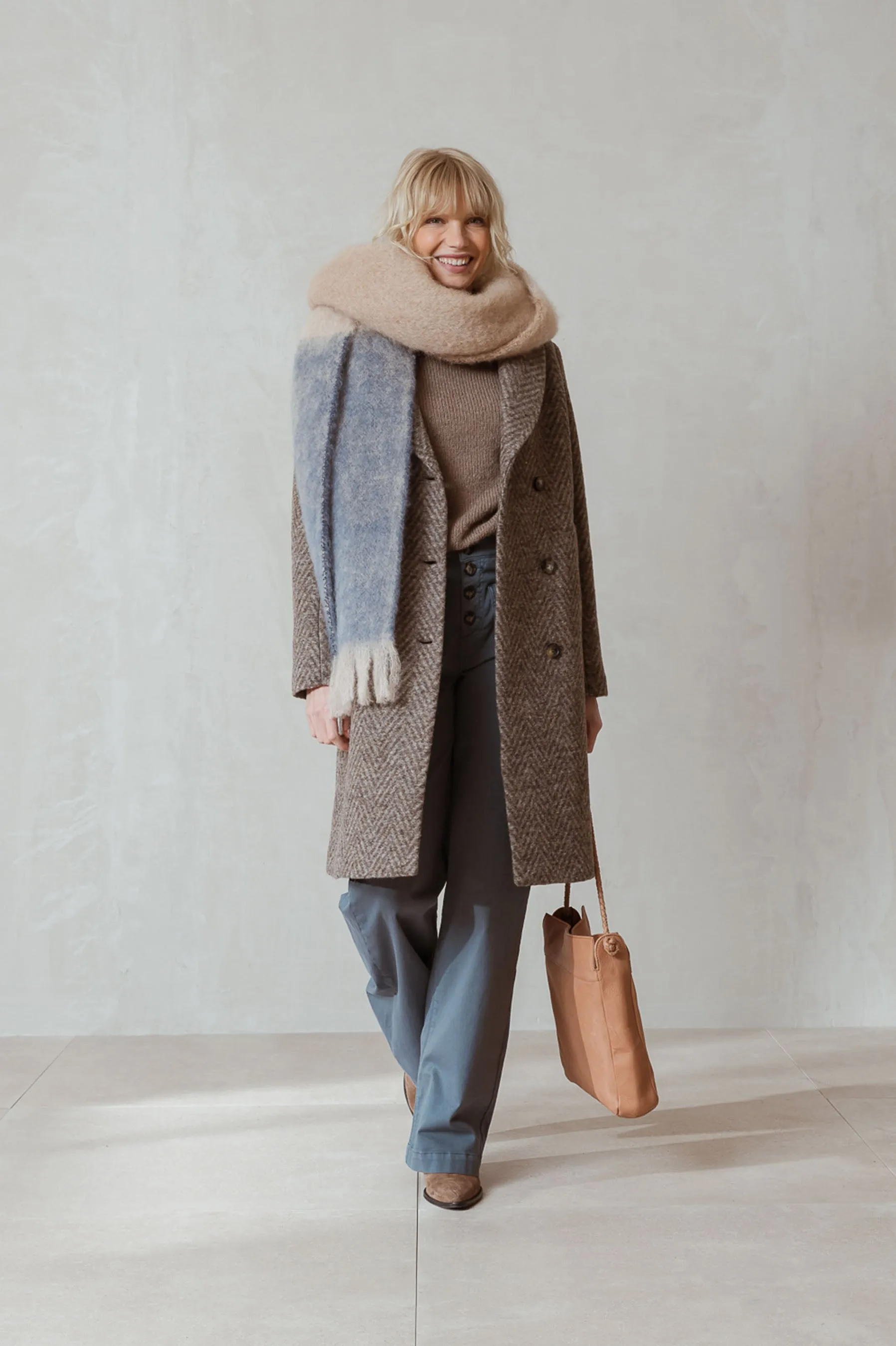 Indi & Cold Anya Scarf (Blue)