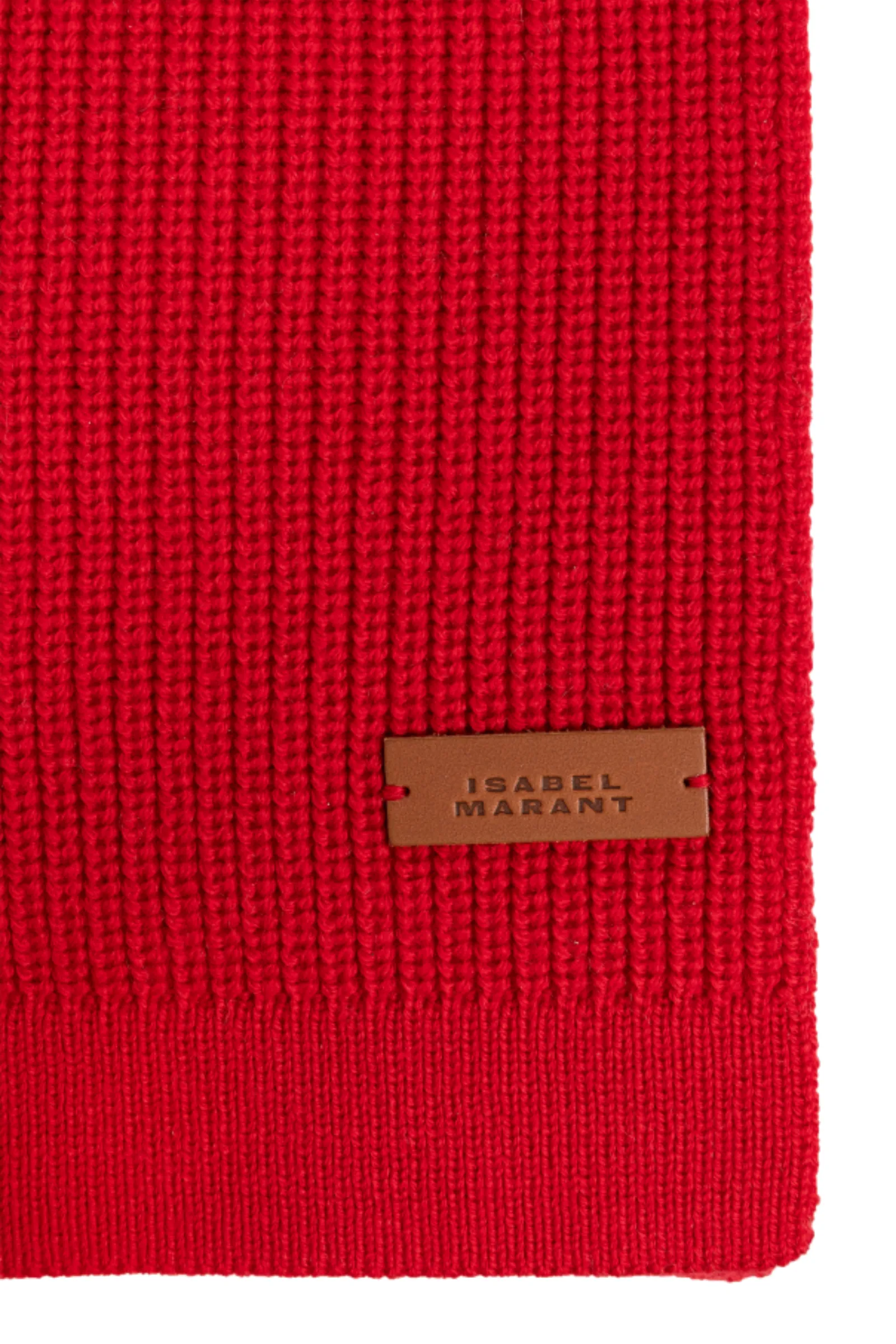 Isabel Marant Enolia Scarf in Poppy Red