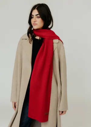 Isabel Marant Enolia Scarf in Poppy Red