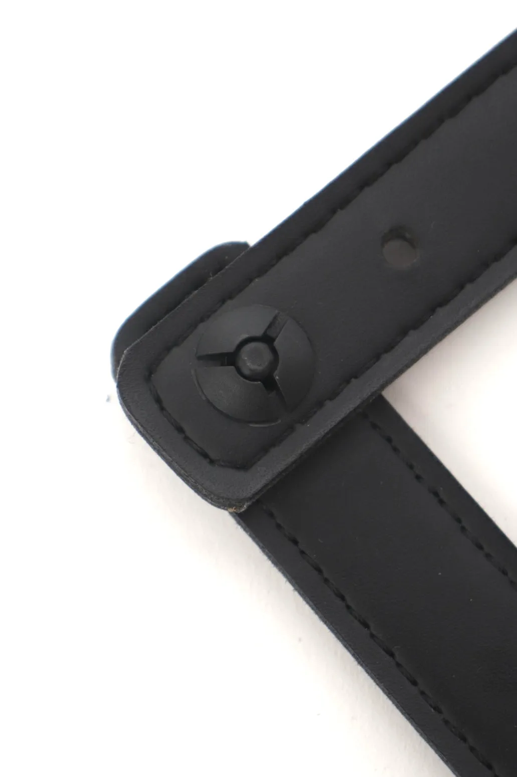 Issey Miyake Leather Bolted Belt
