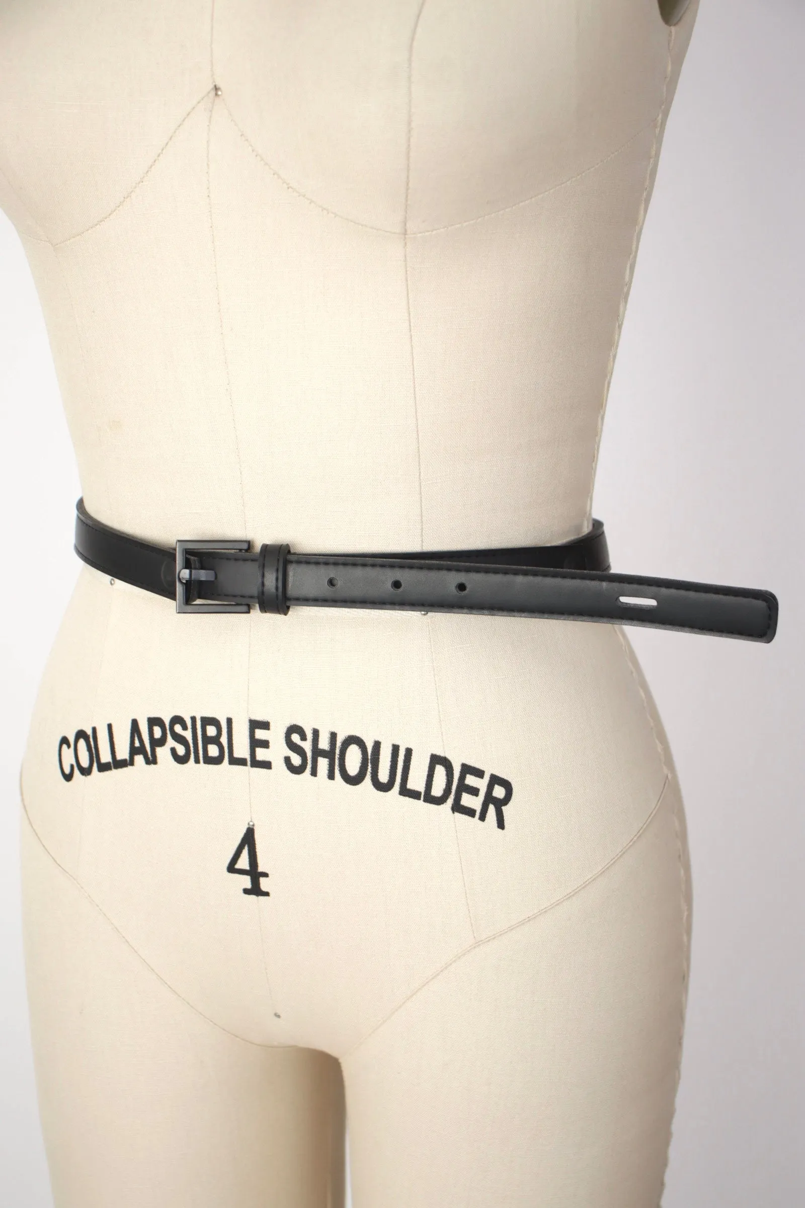 Issey Miyake Leather Bolted Belt
