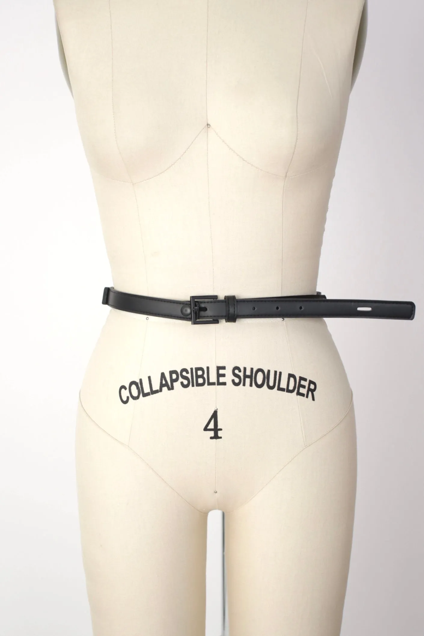 Issey Miyake Leather Bolted Belt