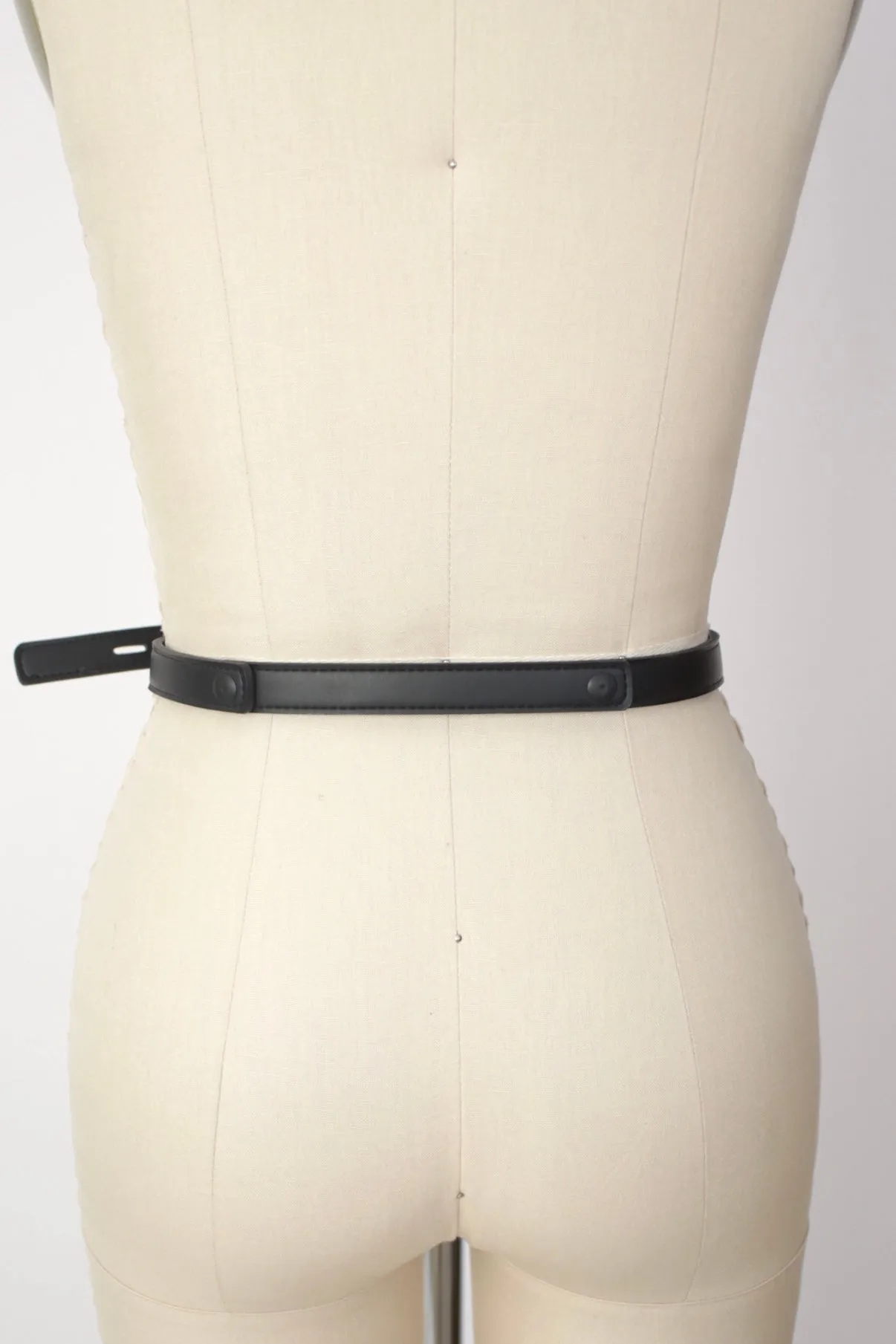 Issey Miyake Leather Bolted Belt