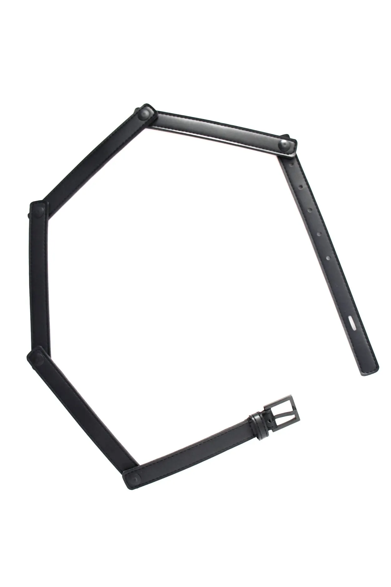 Issey Miyake Leather Bolted Belt