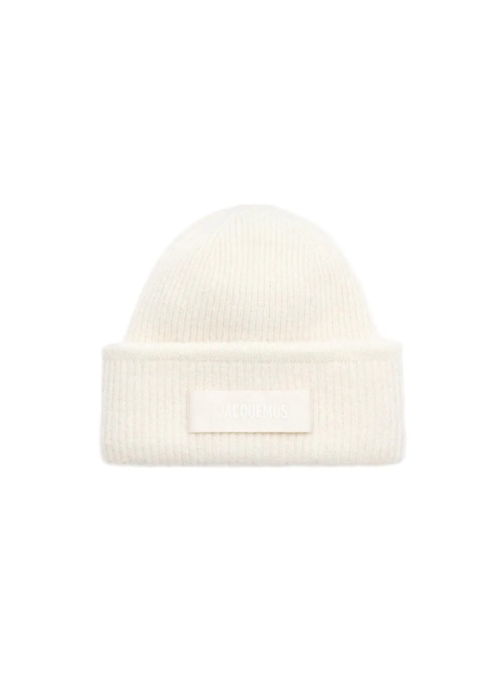 Jacquemus Le Bonnet Gros Grain in Off-White