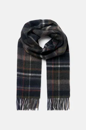 Joules Tytherton Wool Checked Scarf