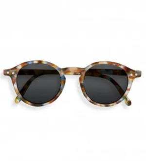 Junior Sunglasses #D Blue Mirror Tortoise