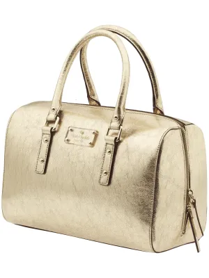 Kate Spade Gold Flicker Melinda Satchel Handbag/Accessories