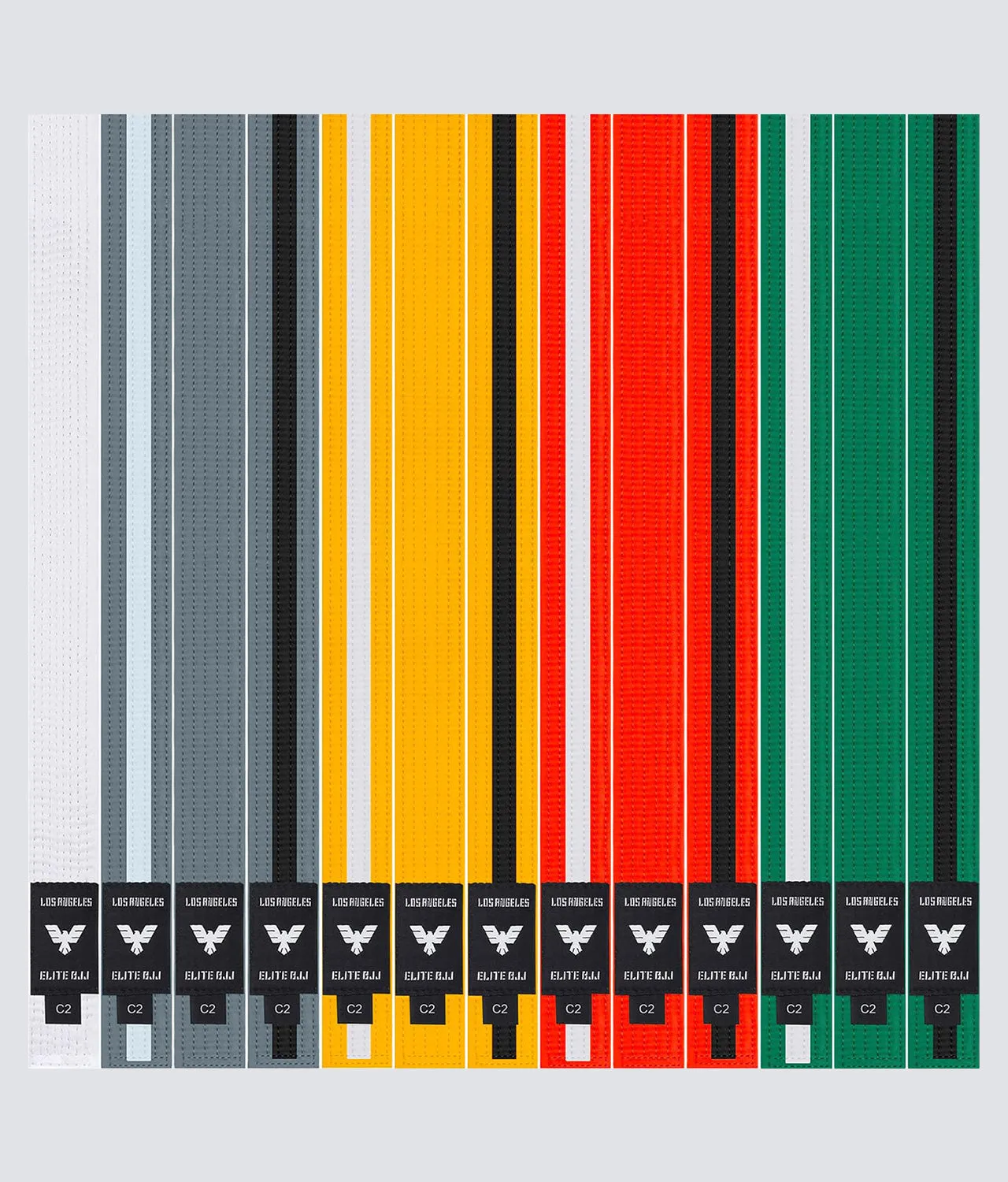 Kids' Brazilian Jiu Jitsu BJJ Orange/White Belt