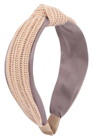 KNITTED KNOT HEADBAND HAIR ACCESORIES