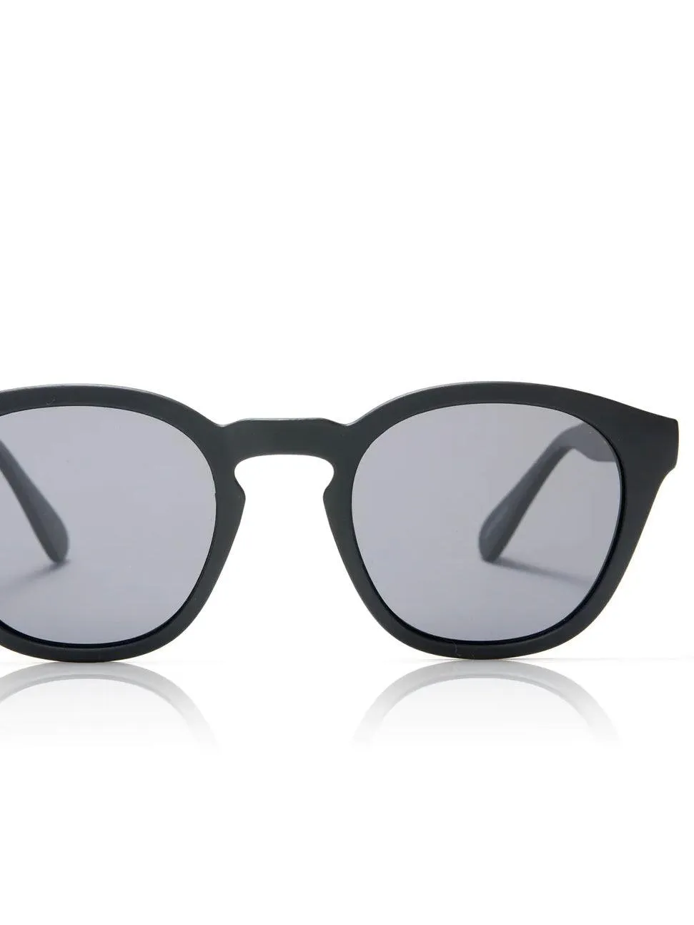 Larchmont Matte Round Sunglasses