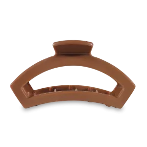Large Teleties Open Claw Clip - Caramel