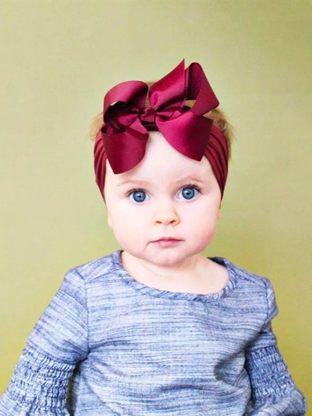 Lavender Turban Bow Headband
