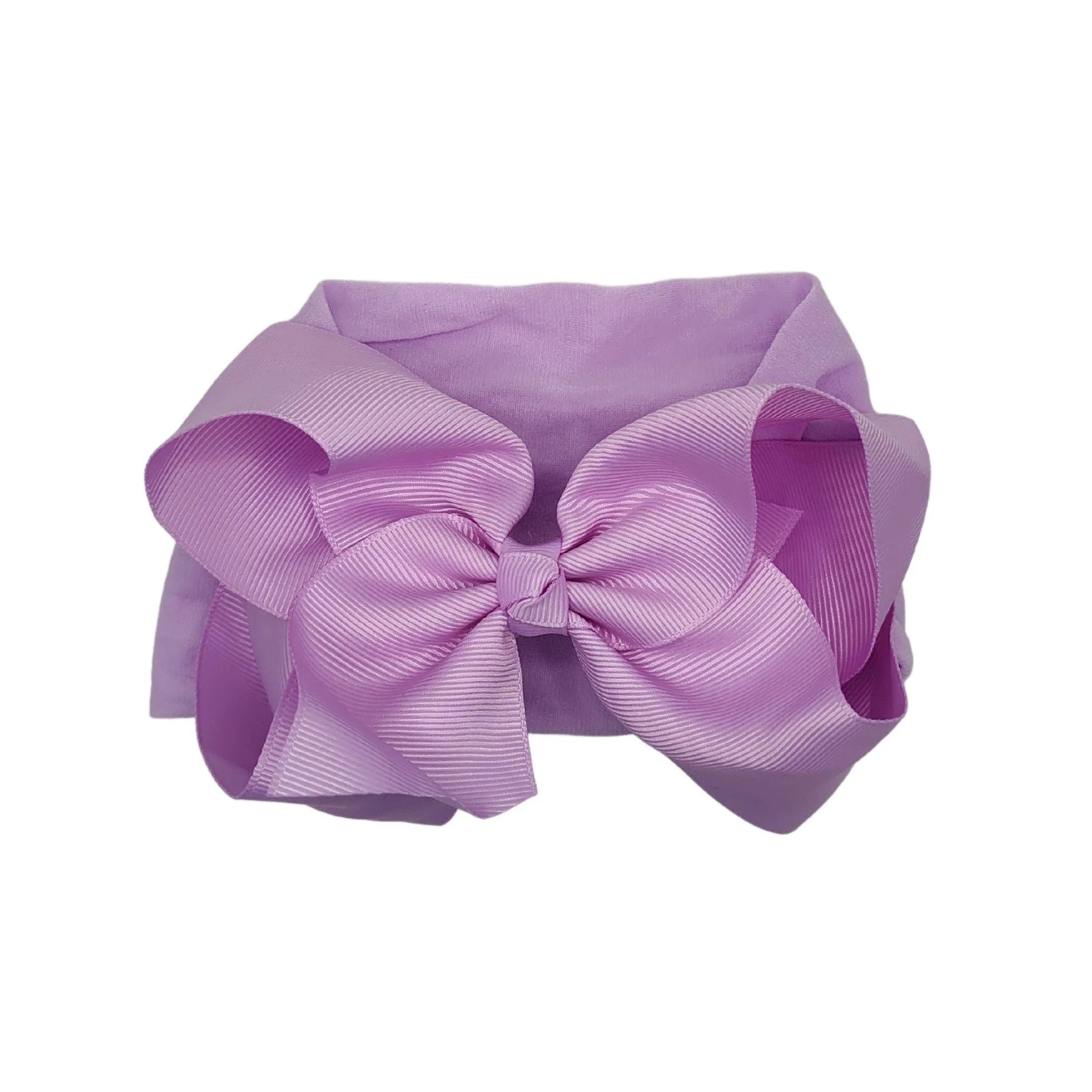 Lavender Turban Bow Headband