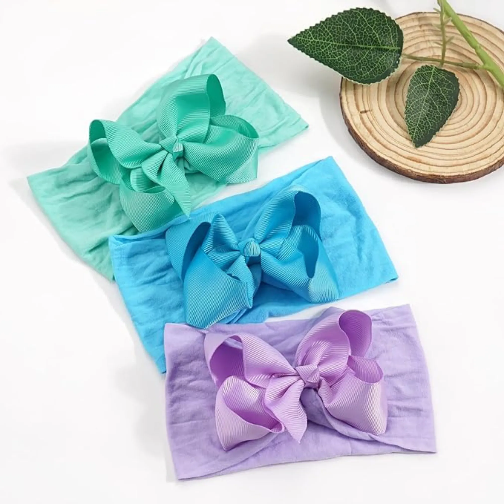 Lavender Turban Bow Headband