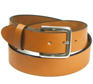 LB215  1 1/2" Honey Latigo Belt