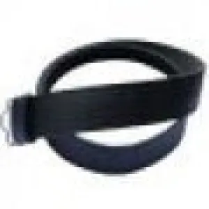 leather belts black