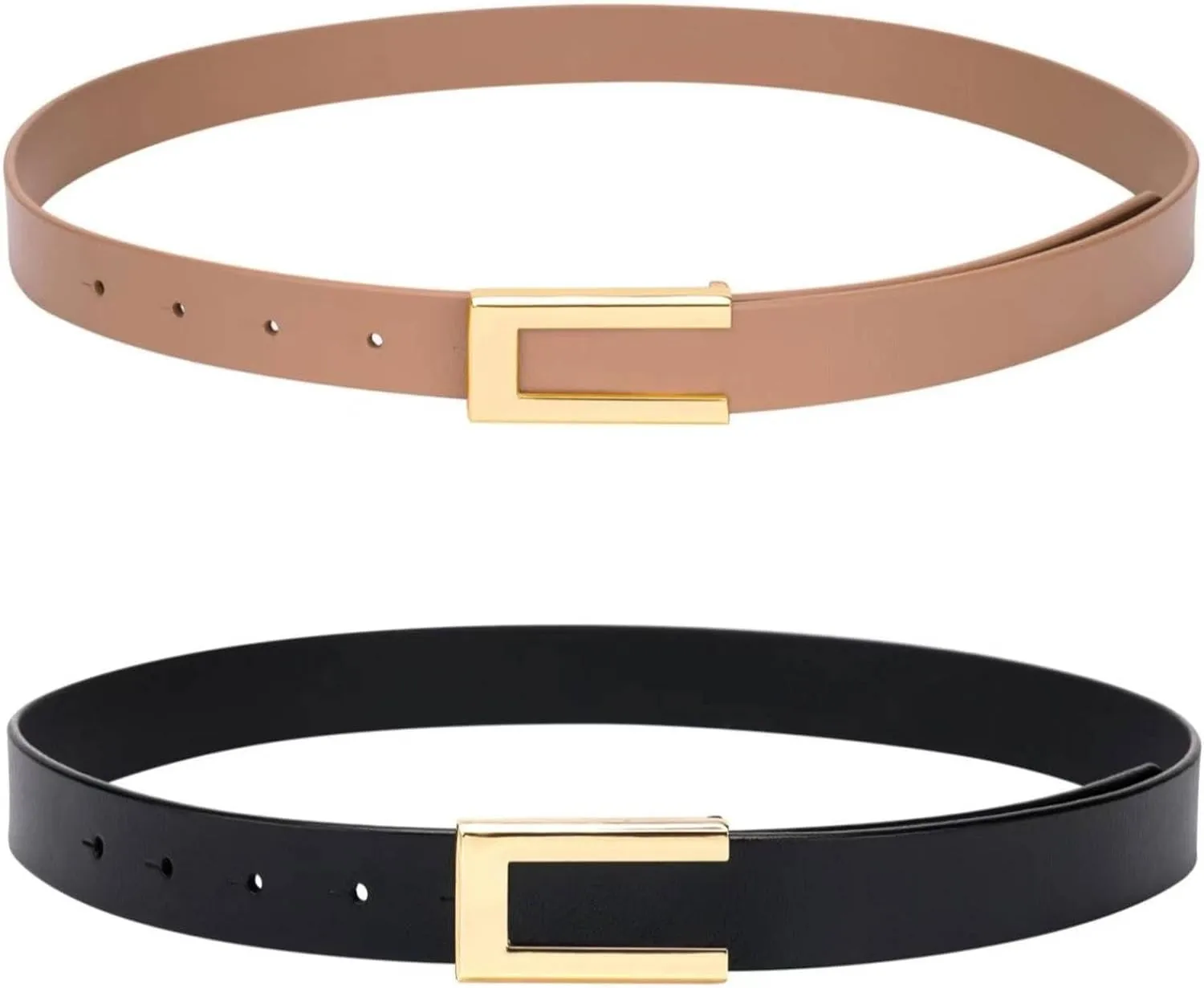 Leather Skinny Dress Belt-More Colors