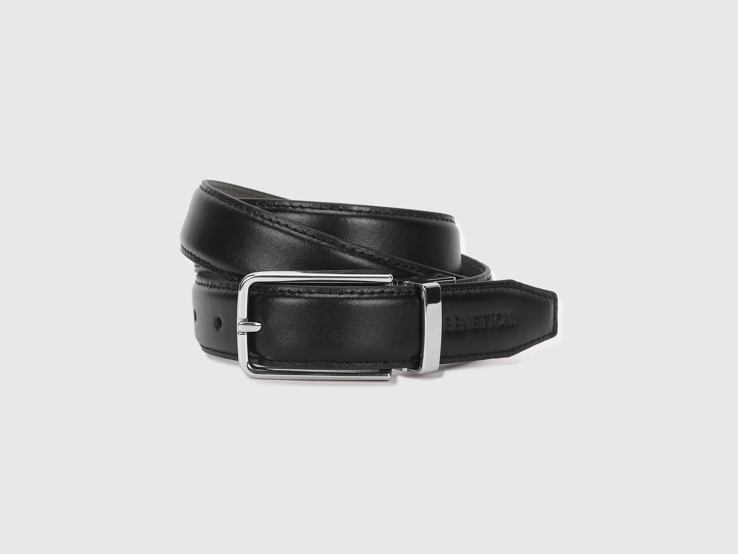 Leather Solid Mens Belts