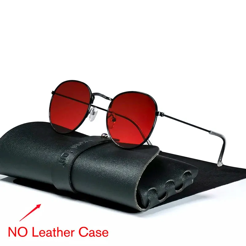 LeonLion 2023 Round Retro Sunglasses