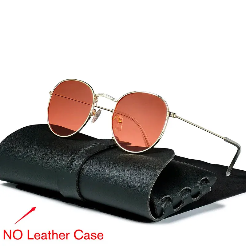LeonLion 2023 Round Retro Sunglasses