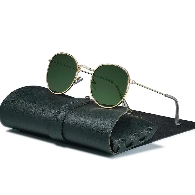 LeonLion 2023 Round Retro Sunglasses