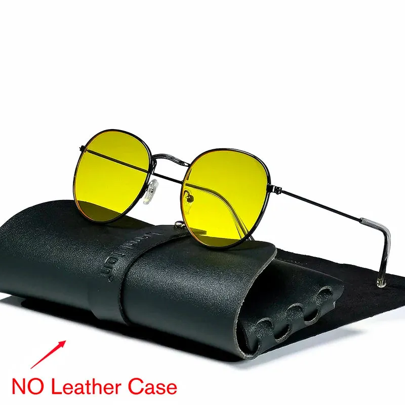 LeonLion 2023 Round Retro Sunglasses