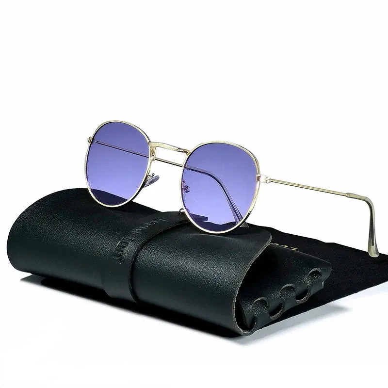 LeonLion 2023 Round Retro Sunglasses
