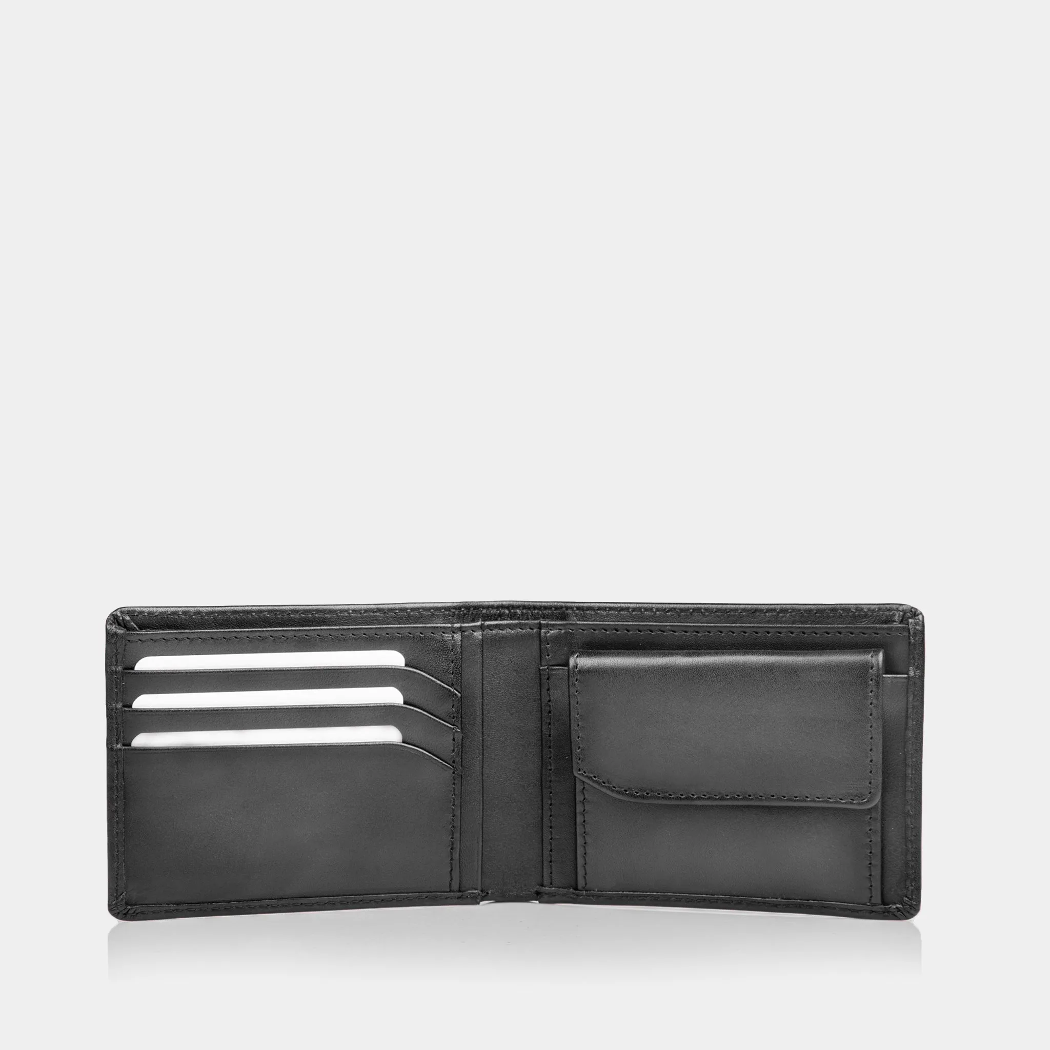 Lincon Coin Wallet (Charcoal Black)