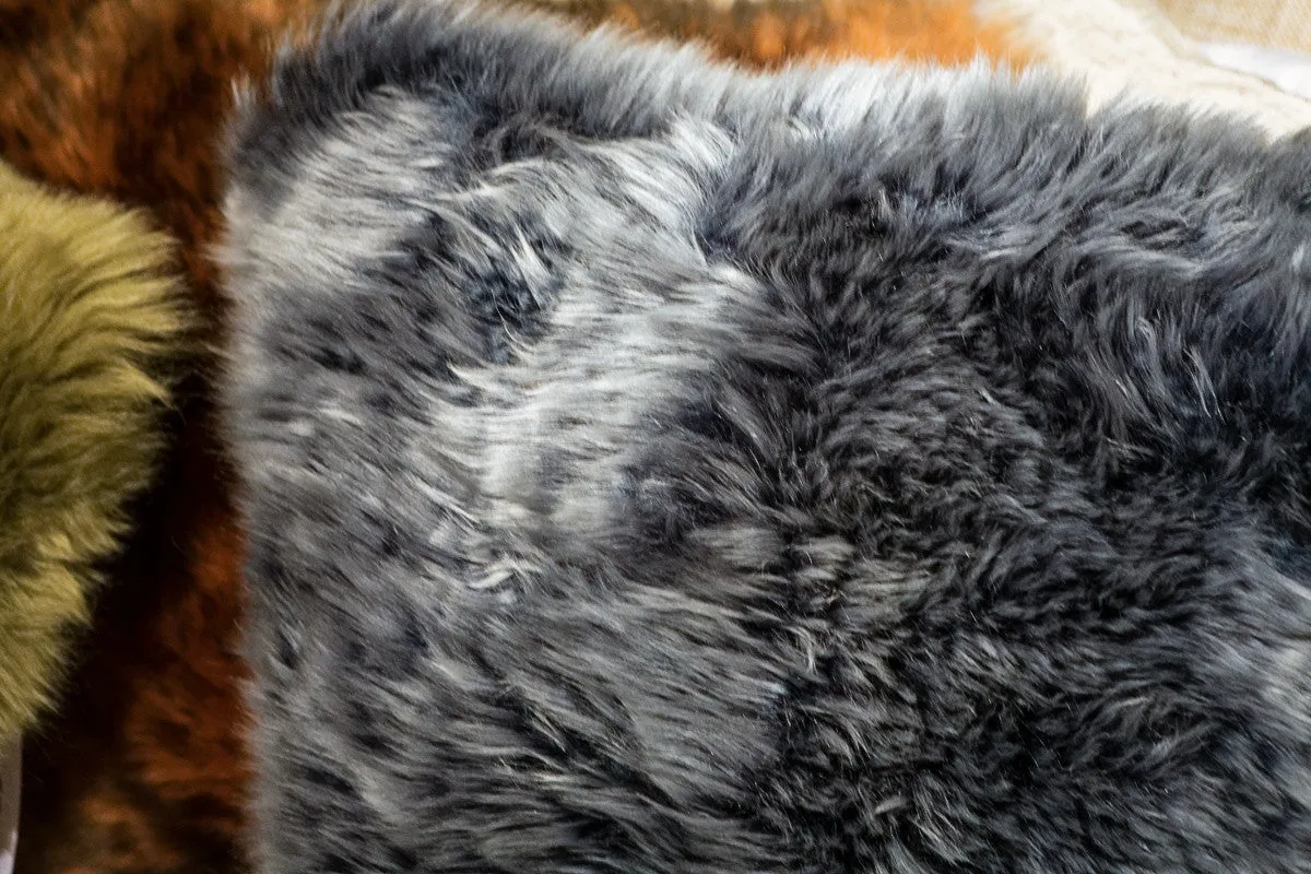 Long Wool Mulberry Pillow 20" x 20" - Auskin