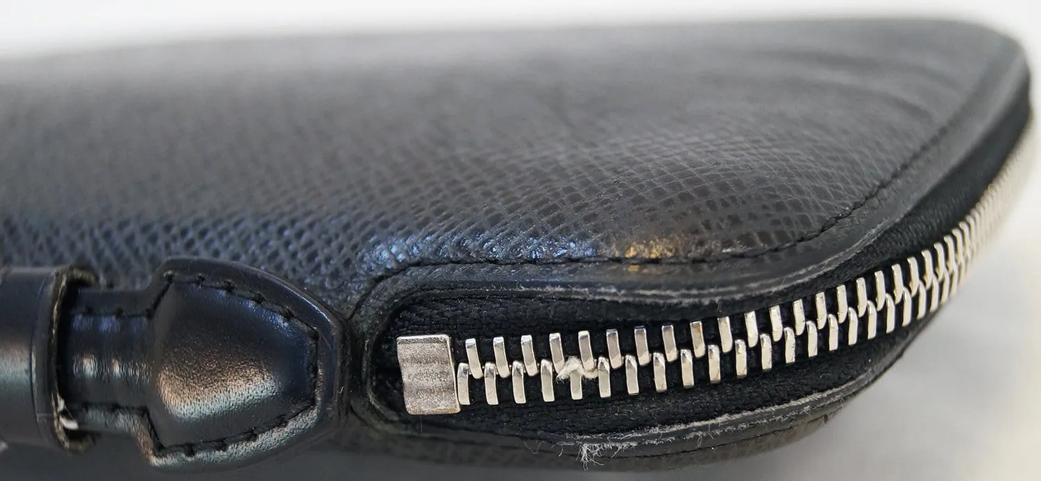LOUIS VUITTON Atol Taiga Leather Travel Case Organizer - Last Call