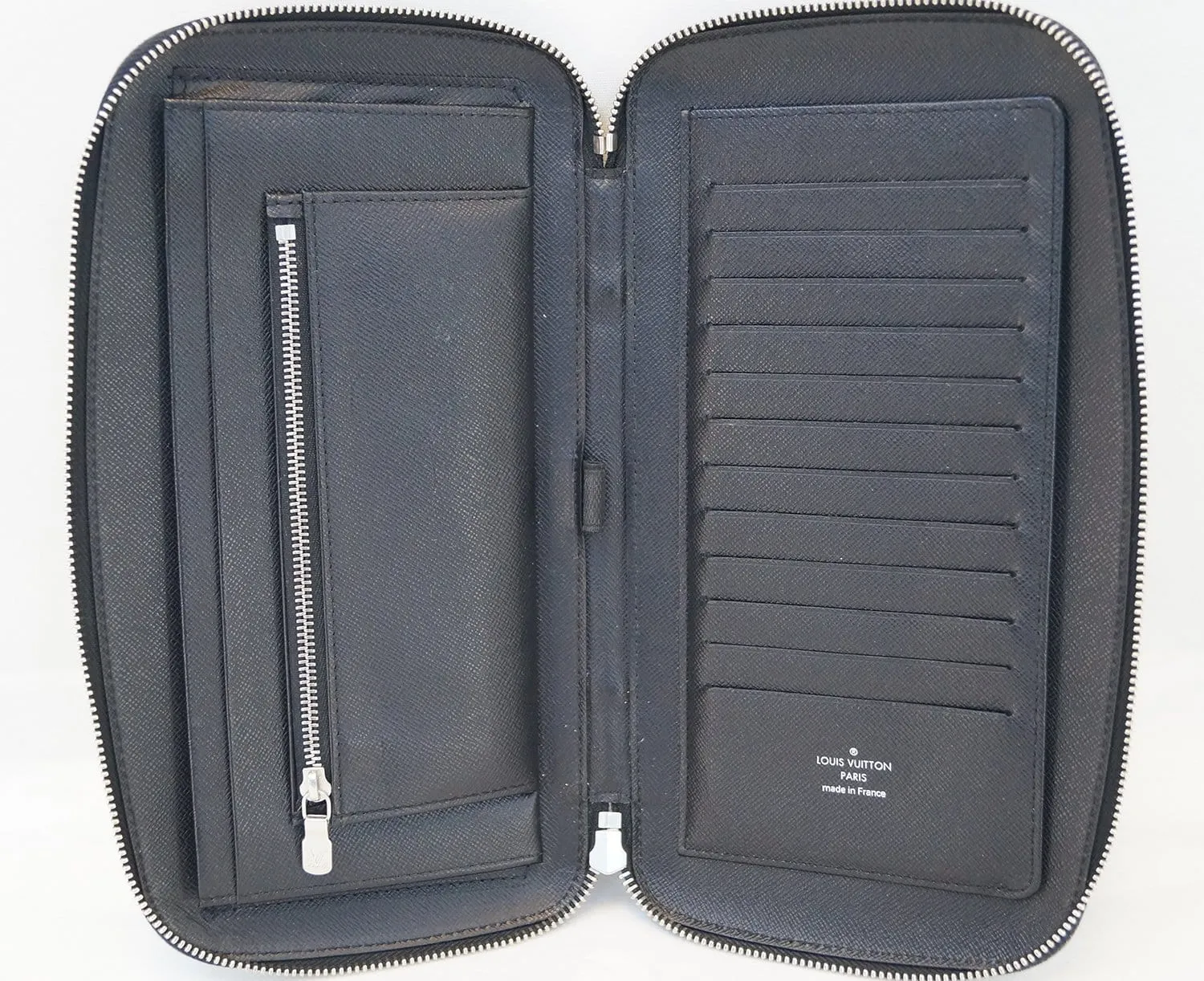LOUIS VUITTON Atol Taiga Leather Travel Case Organizer - Last Call