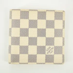 Louis Vuitton Damier Azur Marco Bifold Wallet  #2371