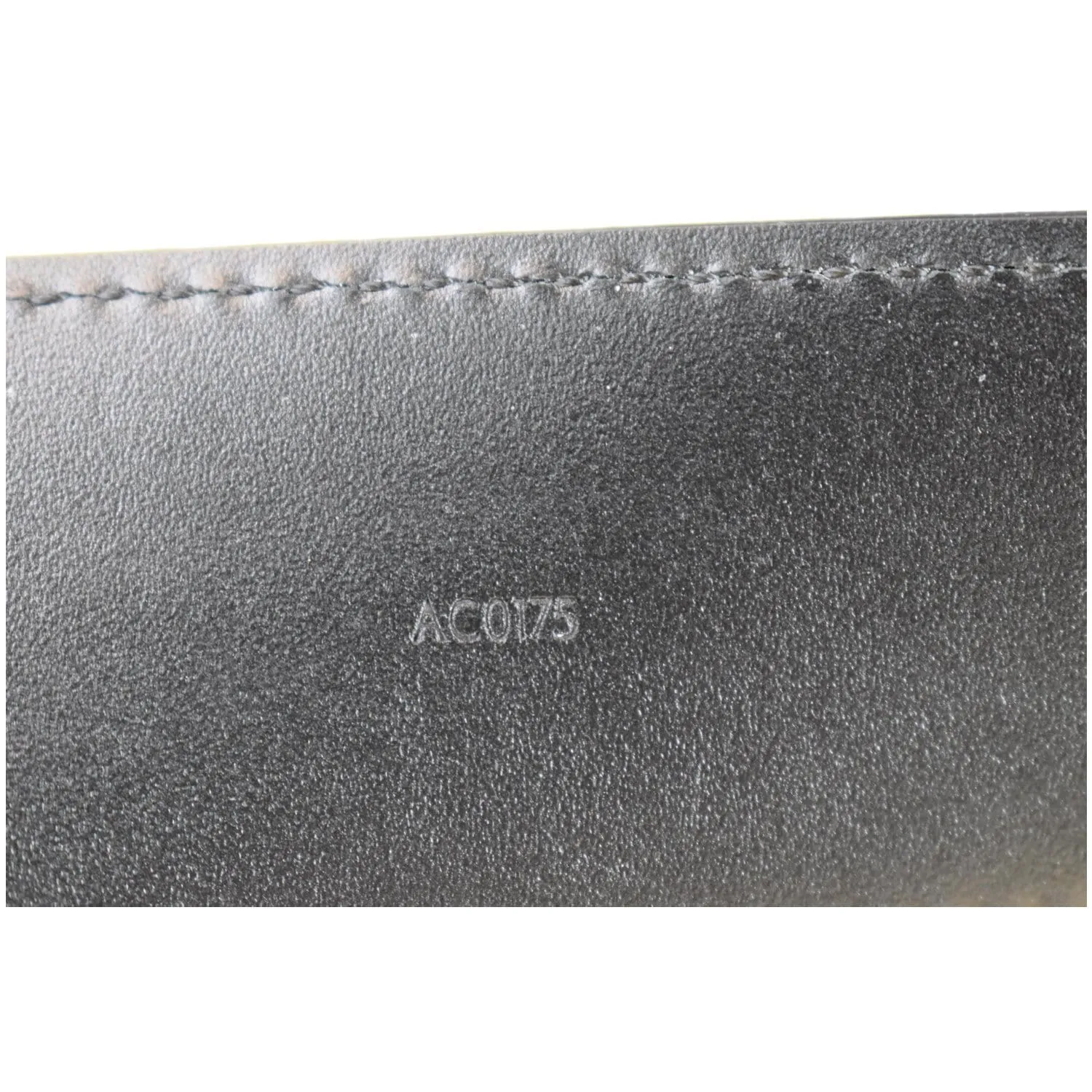 LOUIS VUITTON LV Initiales Damier Graphite Belt Black