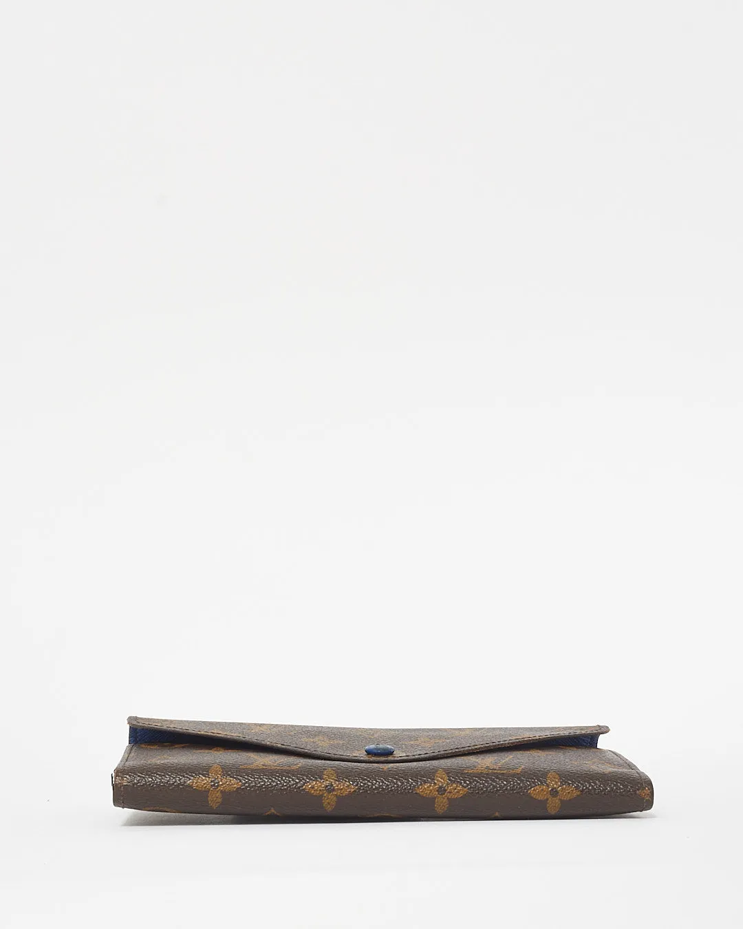 Louis Vuitton Monogram Canvas & Blue Josephine Wallet
