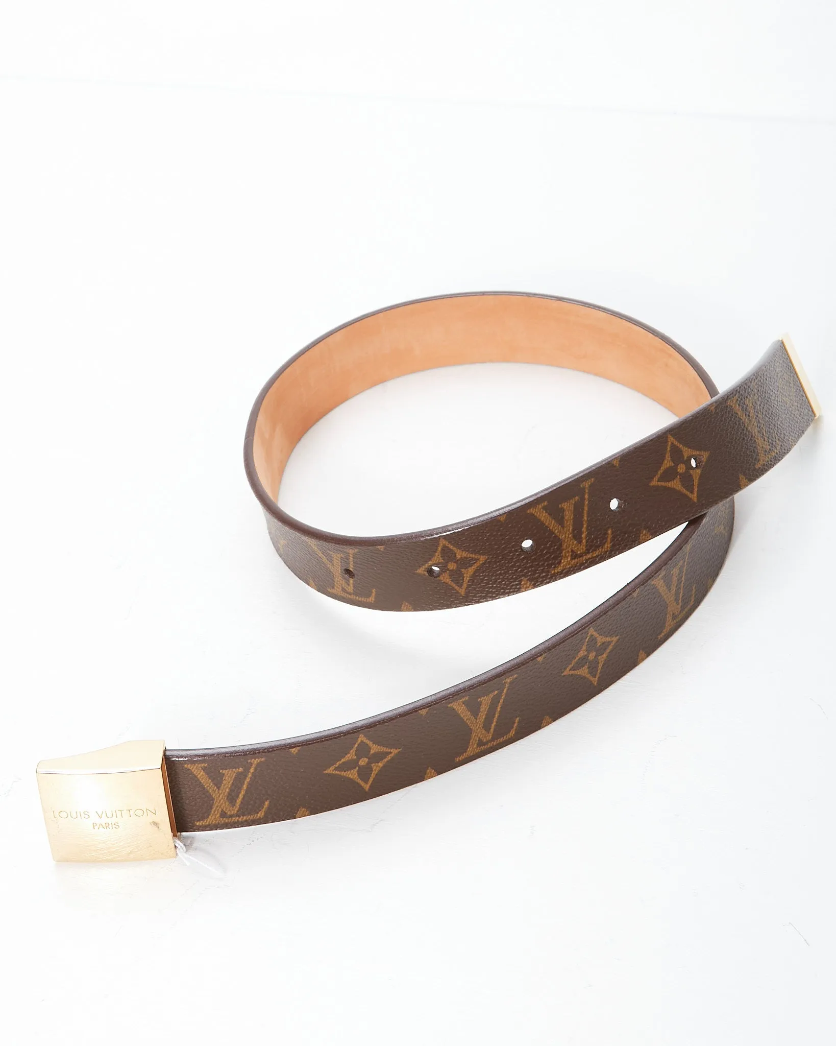 Louis Vuitton Monogram Canvas Belt with Pouch - 65