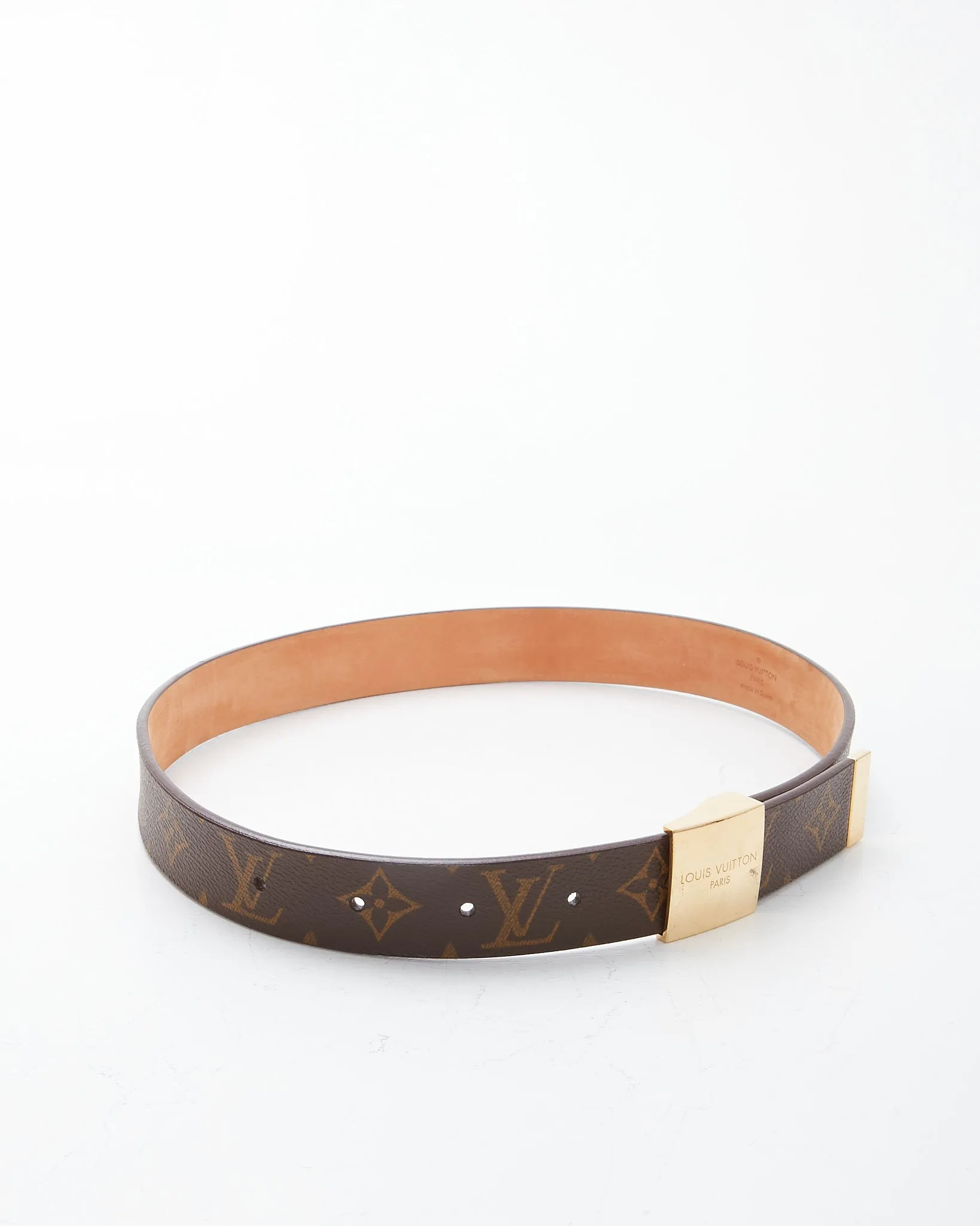 Louis Vuitton Monogram Canvas Belt with Pouch - 65