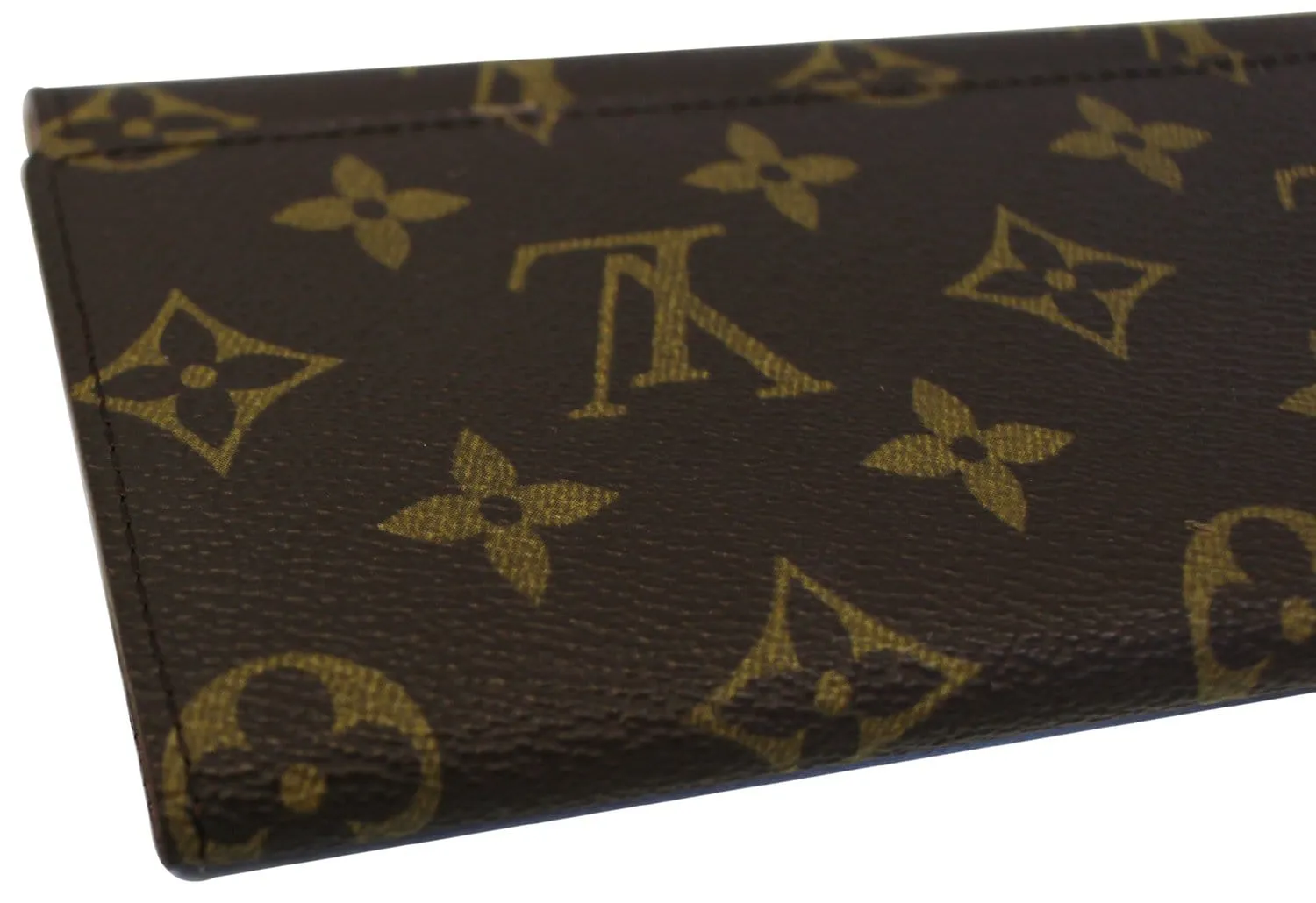 LOUIS VUITTON Monogram Canvas Long Flap Wallet